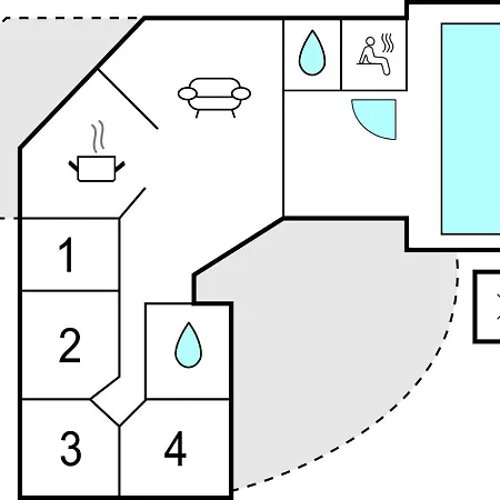 Four-bedroom Holiday In Feriehus *